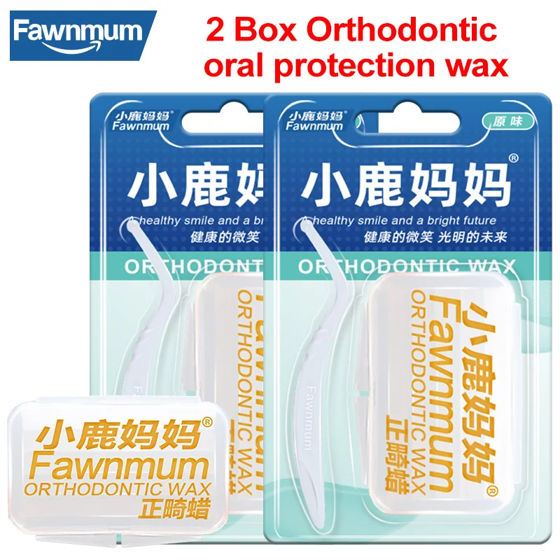 Fawnmum Orthodontic Wax Braces Dental 2Box Type Choose Teeth Whitening Oral Hygiene Orthodontic Wax for People Wearing Braces
Fawnmum Orthodontic Wax Braces Dental 2Box Type Choose Teeth Whitening Oral Hygiene Orthodontic Wax for People Wearing Braces