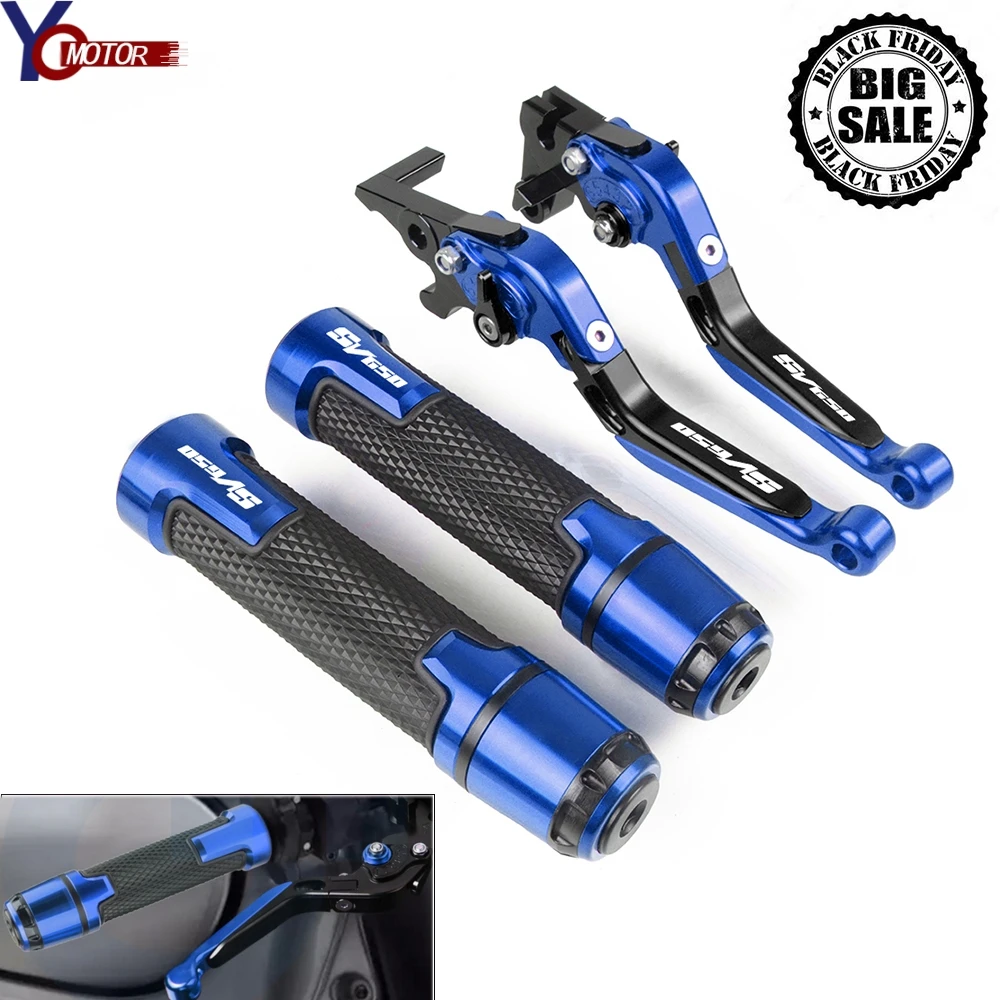 For SUZUKI SV650 SV650S 1999-2009 2008 2007 2006 2005 2004 2003 2002 2000Motorcycle Brake Clutch Lever and Handle Grips Handbar
For SUZUKI SV650 SV650S 1999-2009 2008 2007 2006 2005 2004 2003 2002 2000Motorcycle Brake Clutch Lever and Handle Grips Handbar