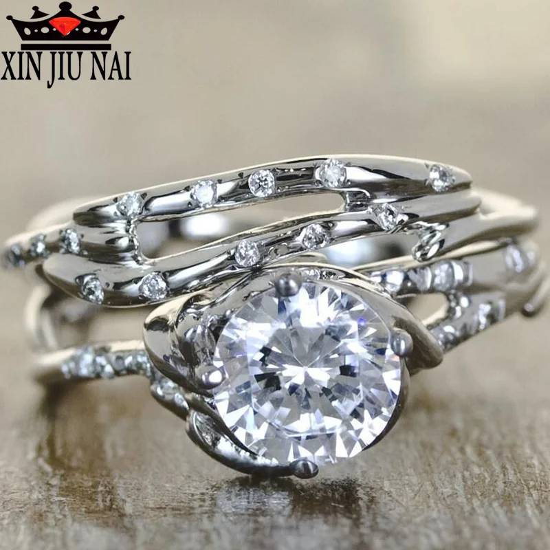 European American fashion irregular upright punk couple promise ring with high quality zircon Rhinestone leisure lady jewelry 
European American fashion irregular upright punk couple promise ring with high quality zircon Rhinestone leisure lady jewelry