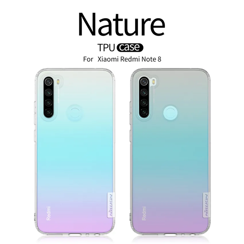 Новинка 2019 чехол для Xiaomi Redmi Note 8 Ультратонкий ТПУ NILLKIN Nature мягкий | Мобильные