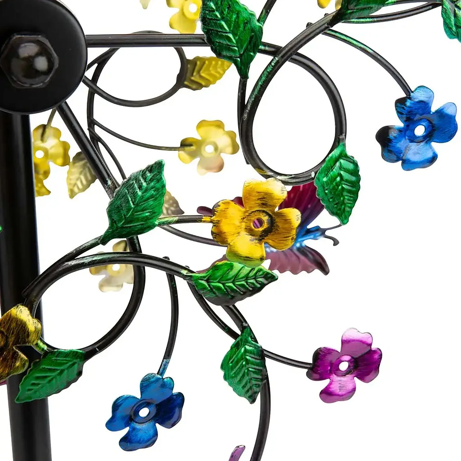 Colorful Pink And Purple Butterfly Metal Wind-Spinner Garden Lawn Decoration 
Colorful Pink And Purple Butterfly Metal Wind-Spinner Garden Lawn Decoration