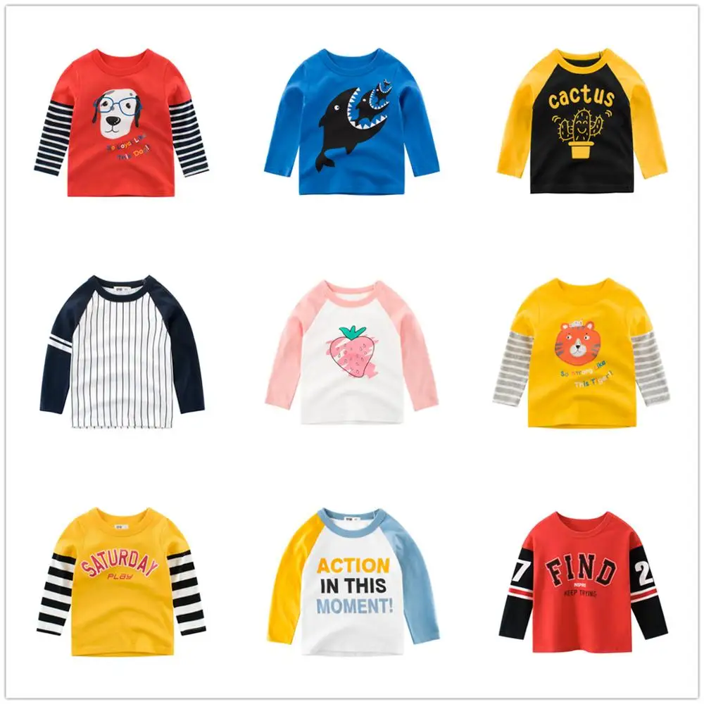 Funny Toddler 2T-10T Autumn Winter Top Cotton T shirt Long Sleeve Baby Boys Girl Tees Kids Children Casual Clothing Clothes
Funny Toddler 2T-10T Autumn Winter Top Cotton T shirt Long Sleeve Baby Boys Girl Tees Kids Children Casual Clothing Clothes