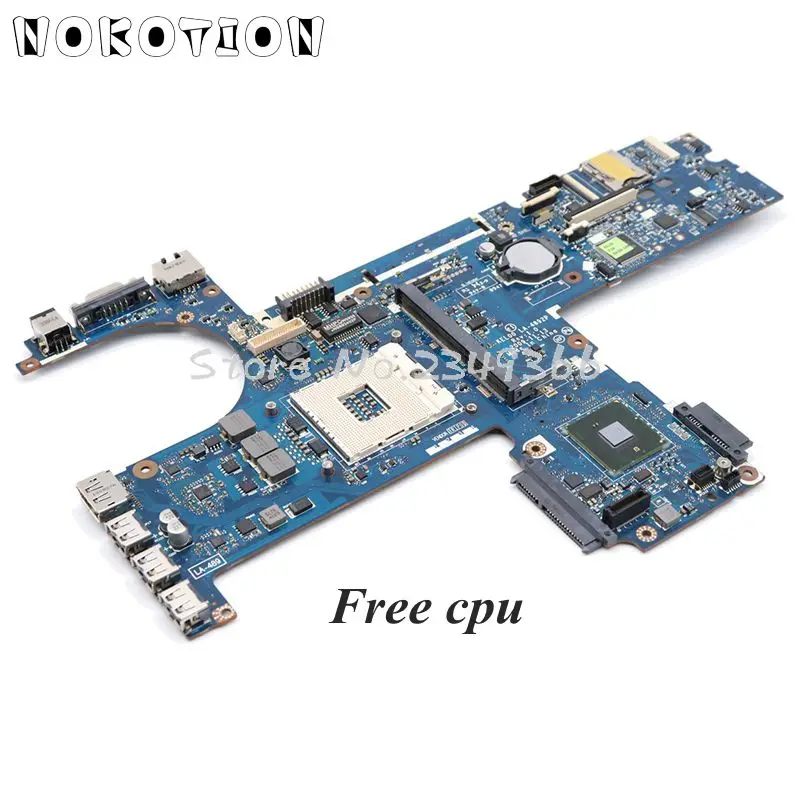 

NOKOTION KEL00 LA-4892P 593842-001 MAIN BOARD For HP Probook 6440B 6540B Laptop Motherboard HM57 UMA DDR3 Free CPU