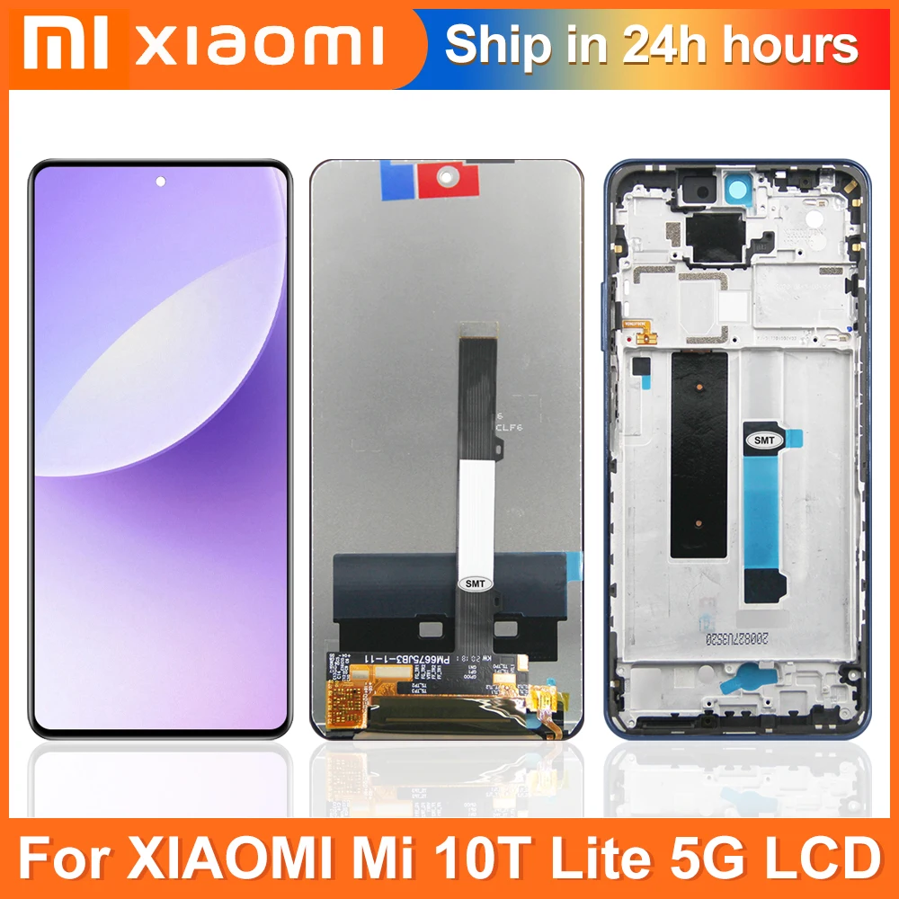 6.67 Original Display For Xiaomi Mi 10T Lite 5G LCD 10 Touche Screen For Mi 10T Lite 5G M2007J17G Display Replacement
6.67 Original Display For Xiaomi Mi 10T Lite 5G LCD 10 Touche Screen For Mi 10T Lite 5G M2007J17G Display Replacement