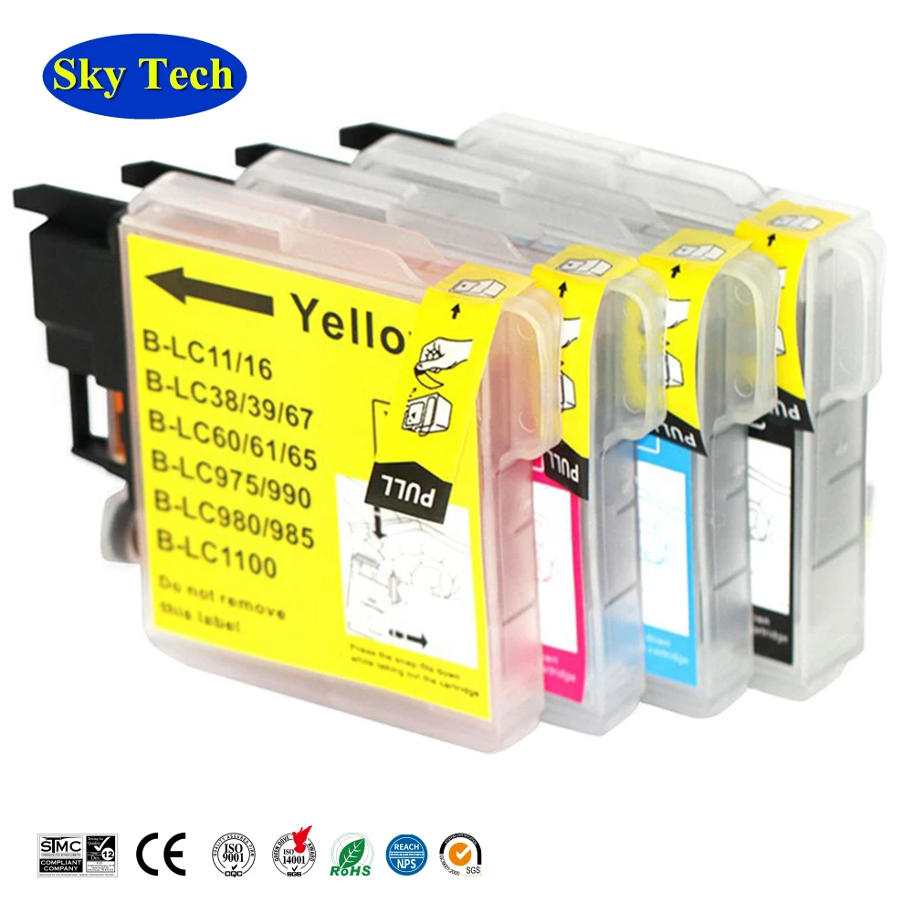 

Ink Cartridge For LC975 LC990 LC38 LC39 LC67 XL ,For Brother DCP-J140W MFC-250C 255CW 257CW J270W 290C 490CN 490CW 495CN J615W