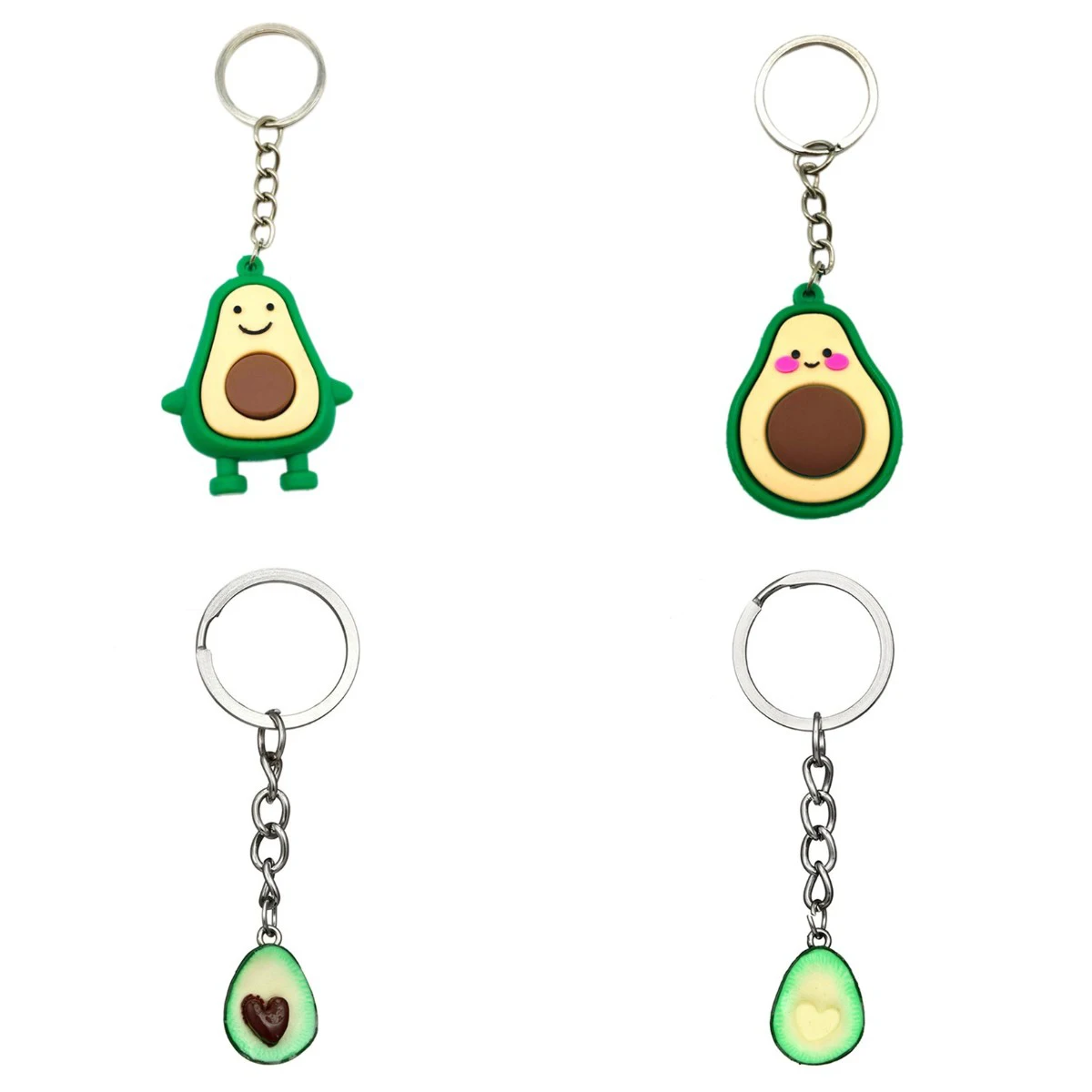 1Pc 3D Soft Resin Smiling Avocado Keychains Couple Jewelry Women Gift Couples Jewelry Cute Simulated Fruit Avocado Keychain
1Pc 3D Soft Resin Smiling Avocado Keychains Couple Jewelry Women Gift Couples Jewelry Cute Simulated Fruit Avocado Keychain