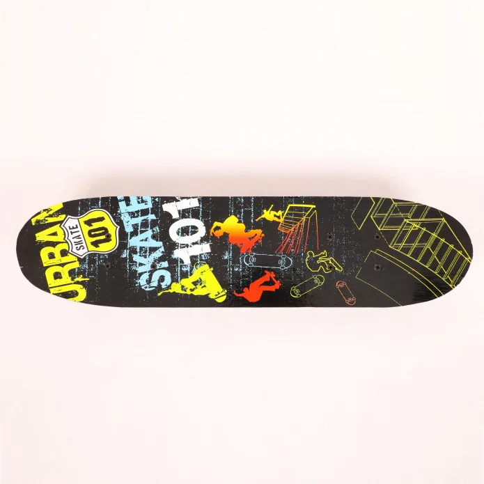 Kids Maple Skateboard 4 Wheel Surf Land Beginner Skateboard Double Rocker Street Deskorolka Skate Board Accessories BI50SB
Kids Maple Skateboard 4 Wheel Surf Land Beginner Skateboard Double Rocker Street Deskorolka Skate Board Accessories BI50SB