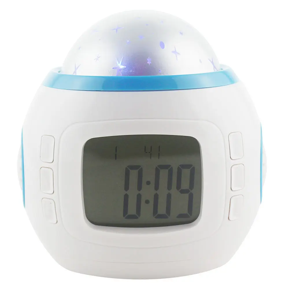 Snooze Color Changing Multifunctional Home Decor Digital Display Gift Music Kids Bedroom Temperature Projection Star Clock
Snooze Color Changing Multifunctional Home Decor Digital Display Gift Music Kids Bedroom Temperature Projection Star Clock
