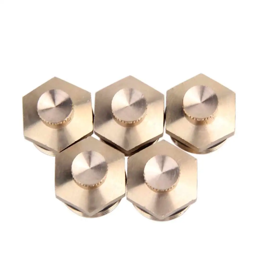5 Pcs 360 Degree Garden Sprinkler Connector Thread Water Sprinkler Irrigation Spray Nozzle Watering Head Brass Supplies
5 Pcs 360 Degree Garden Sprinkler Connector Thread Water Sprinkler Irrigation Spray Nozzle Watering Head Brass Supplies