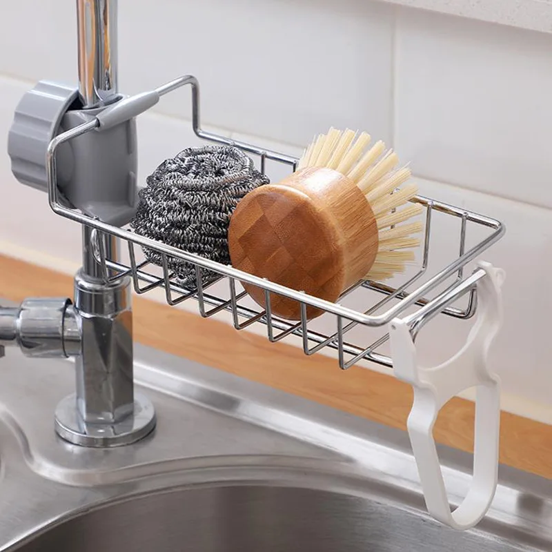 Stainless Steel Heavy Duty Thickening Hanging Faucet Drain Rack for Scrubbers Soap Bathroom Detachable No Suction Cup or Magnet
Stainless Steel Heavy Duty Thickening Hanging Faucet Drain Rack for Scrubbers Soap Bathroom Detachable No Suction Cup or Magnet