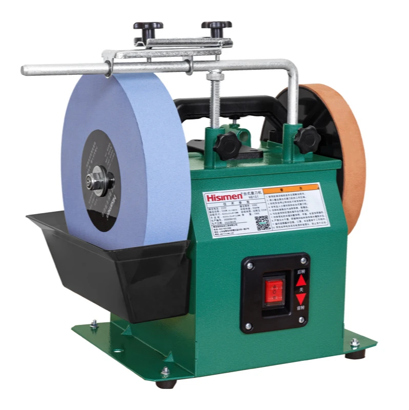 H8101 10 Inch Sharpener Positive and Negative White Fused Alumina low Speed Grinder Polishing Machine Desktop Grinding Machine
H8101 10 Inch Sharpener Positive and Negative White Fused Alumina low Speed Grinder Polishing Machine Desktop Grinding Machine