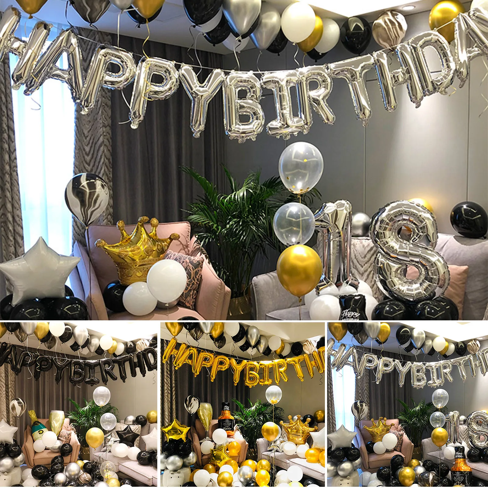 Birthday Party Balloon Scene Layout Background Decoration Deluxe Birthday Set FAS6
Birthday Party Balloon Scene Layout Background Decoration Deluxe Birthday Set FAS6