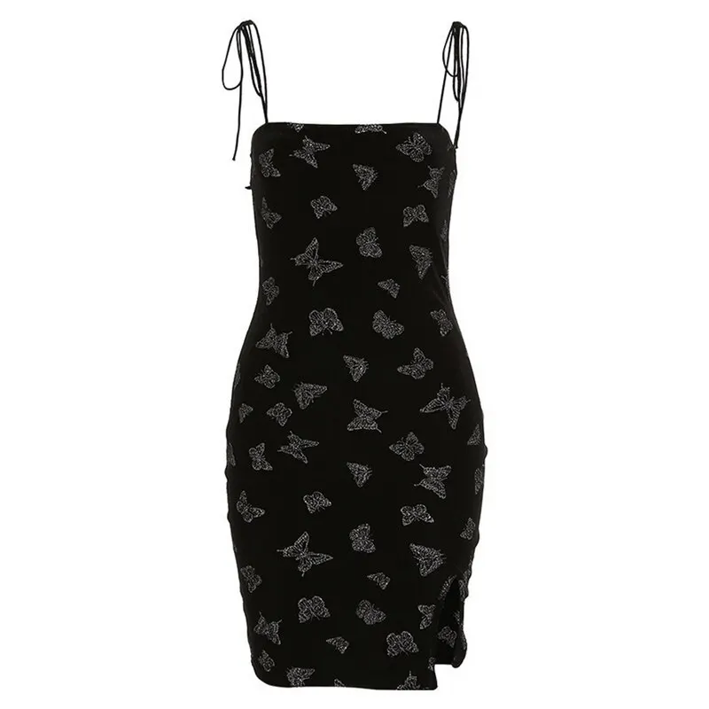 2021 V Neck Sleeveless Sexy Mini Dress Women Split Summer Backless Spaghetti Strap Short Dresses Ladies Butterfly Printed Beach
2021 V Neck Sleeveless Sexy Mini Dress Women Split Summer Backless Spaghetti Strap Short Dresses Ladies Butterfly Printed Beach