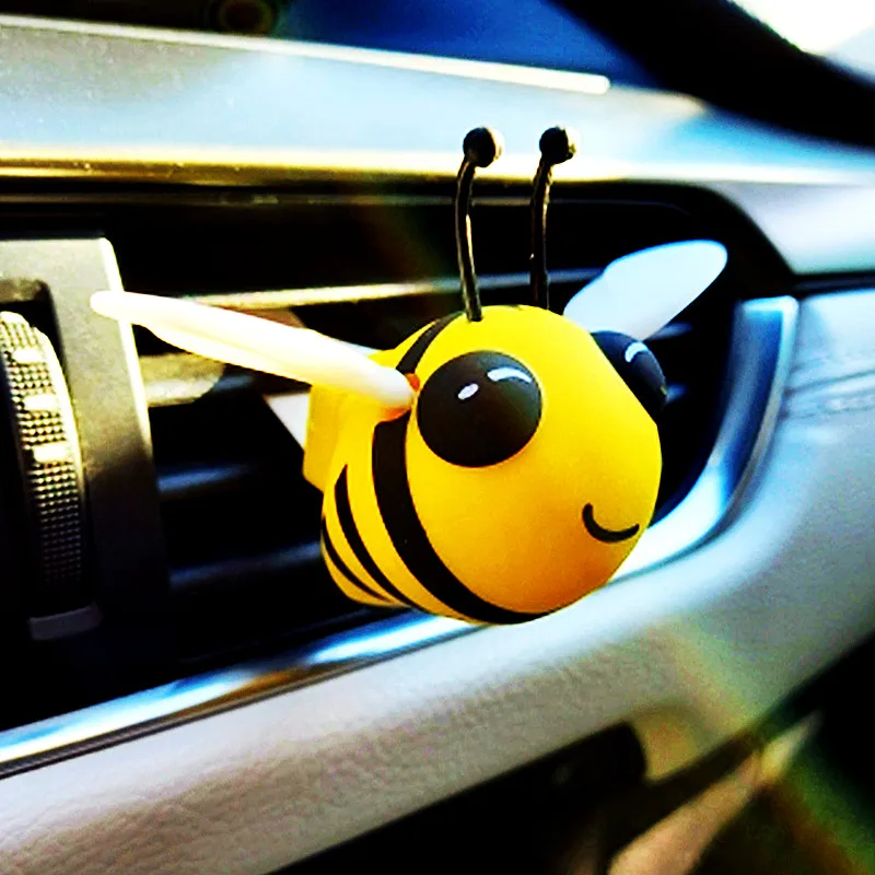 GISAEV Cartoon Little Bee Car Air Freshener Auto Perfume Diffuser Air Vent Clip Decor Parfum Gift Cute Bee Interior Accessories
GISAEV Cartoon Little Bee Car Air Freshener Auto Perfume Diffuser Air Vent Clip Decor Parfum Gift Cute Bee Interior Accessories