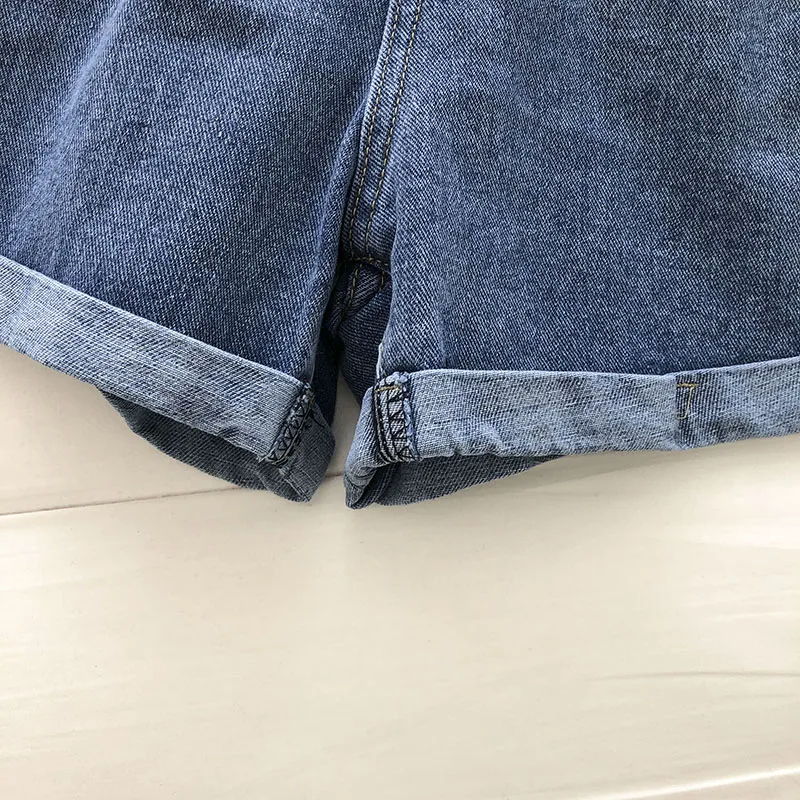 Jean Shorts Korean Belt High Waist Women Bottoms Causal Korean Wide Leg Demin Short Feminimos 2021 New Z470
Jean Shorts Korean Belt High Waist Women Bottoms Causal Korean Wide Leg Demin Short Feminimos 2021 New Z470