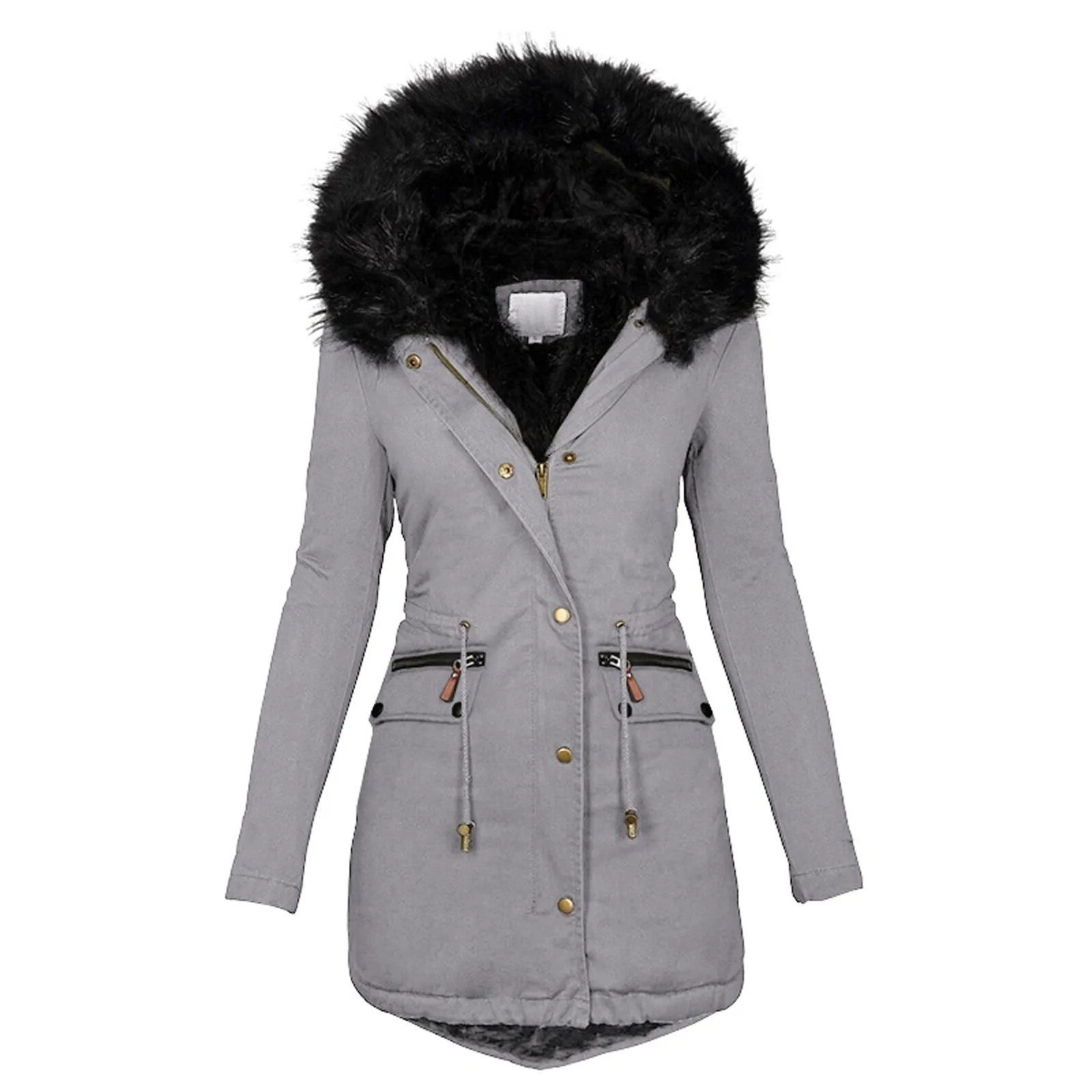 Fashion Solid Women Casual Thicker Winter Slim Coat Overcoat Abrigos mujer invierno 2021
Fashion Solid Women Casual Thicker Winter Slim Coat Overcoat Abrigos mujer invierno 2021
