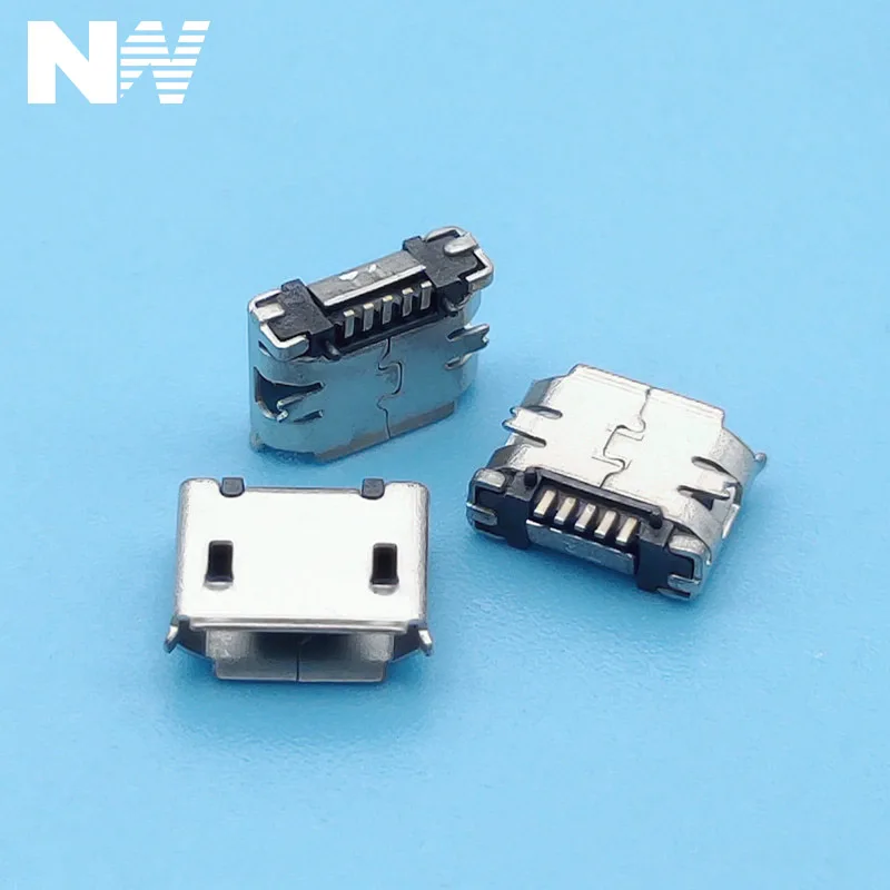 100Pcs Micro Usb Female Socket 5Pin Smd Short Needle Copper Shell Data Port Charging Port Mk5P Mini Usb Connector
100Pcs Micro Usb Female Socket 5Pin Smd Short Needle Copper Shell Data Port Charging Port Mk5P Mini Usb Connector
