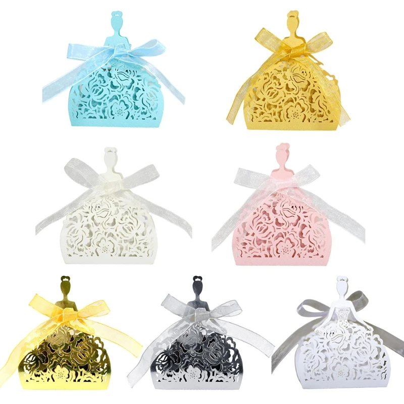 LXAF 100pcs Rose Flower Hollow Candy Boxes Wedding Party Favor Box Chocolate Gift Box Bridal Shower Anniverary Birthday with
LXAF 100pcs Rose Flower Hollow Candy Boxes Wedding Party Favor Box Chocolate Gift Box Bridal Shower Anniverary Birthday with