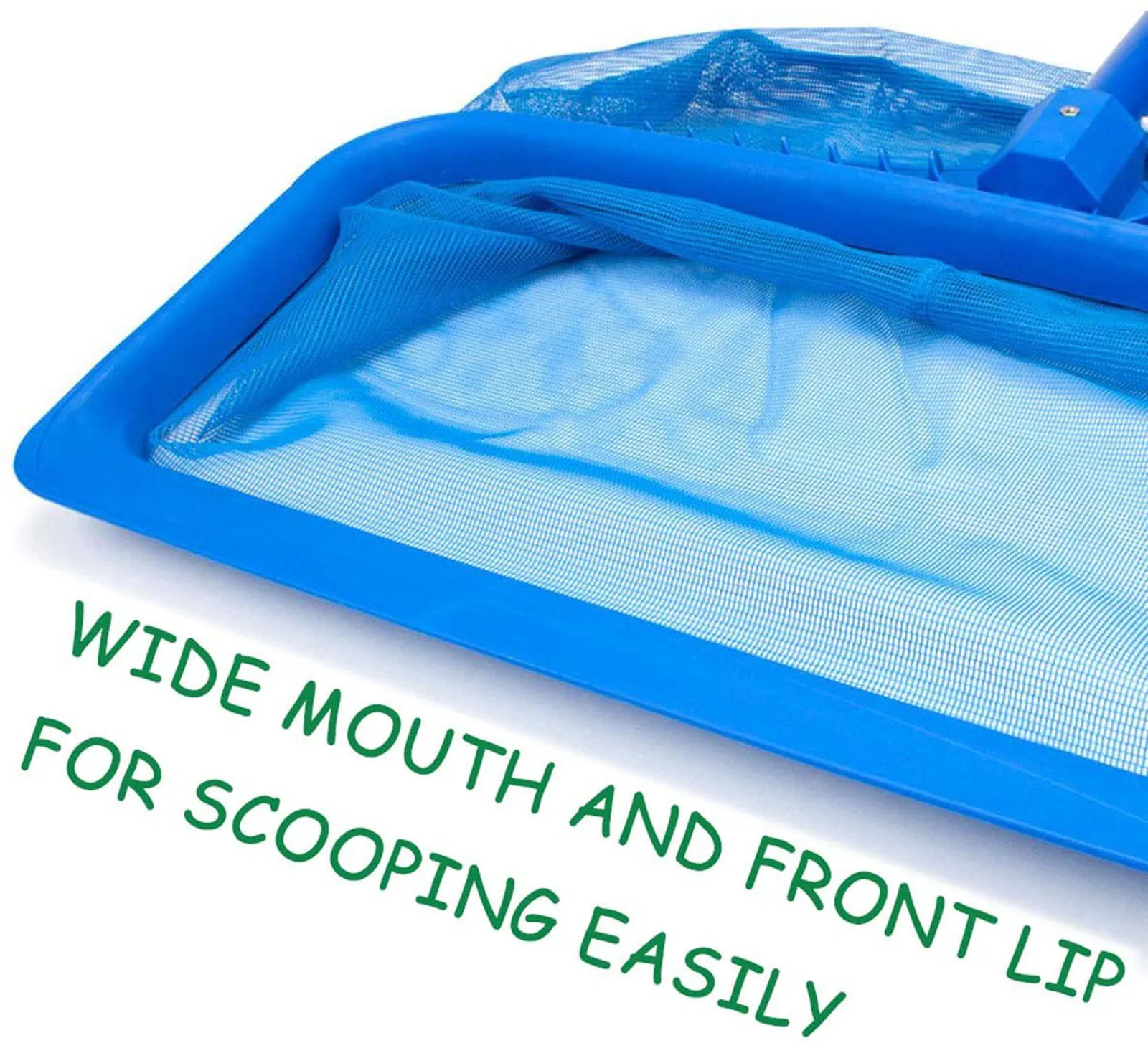 Professional Pool Cleaner Leaf Rake Mesh Frame Net Garden Skimmer Pool Cleaner Swimming Pool Spa Tool New Zwembad Stofzuiger
Professional Pool Cleaner Leaf Rake Mesh Frame Net Garden Skimmer Pool Cleaner Swimming Pool Spa Tool New Zwembad Stofzuiger