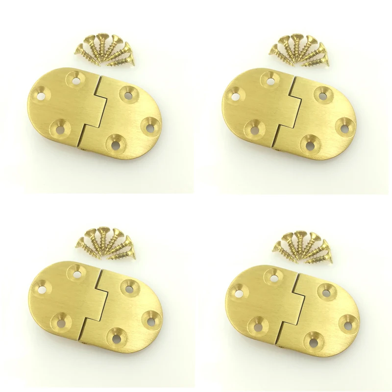 Brand New 4PCS Solid Brass Butler Tray Flap Hinges Dining Table Desktop Portable Folding Flip Hingeswith Card Slot + Screws
Brand New 4PCS Solid Brass Butler Tray Flap Hinges Dining Table Desktop Portable Folding Flip Hingeswith Card Slot + Screws