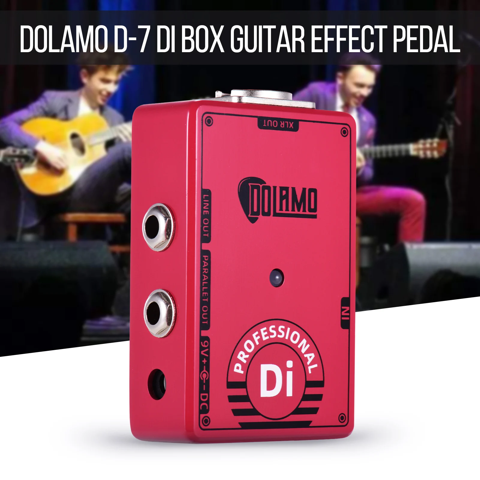 Dolamo D-7 Professional DI Box педаль для гитарных эффектов с переключателем наземного подъемника XLR Out, педаль для гитары, аксессуары для электрогитары
Dolamo D-7 Professional DI Box педаль для гитарных эффектов с переключателем наземного подъемника XLR Out, педаль для гитары, аксессуары для электрогитары