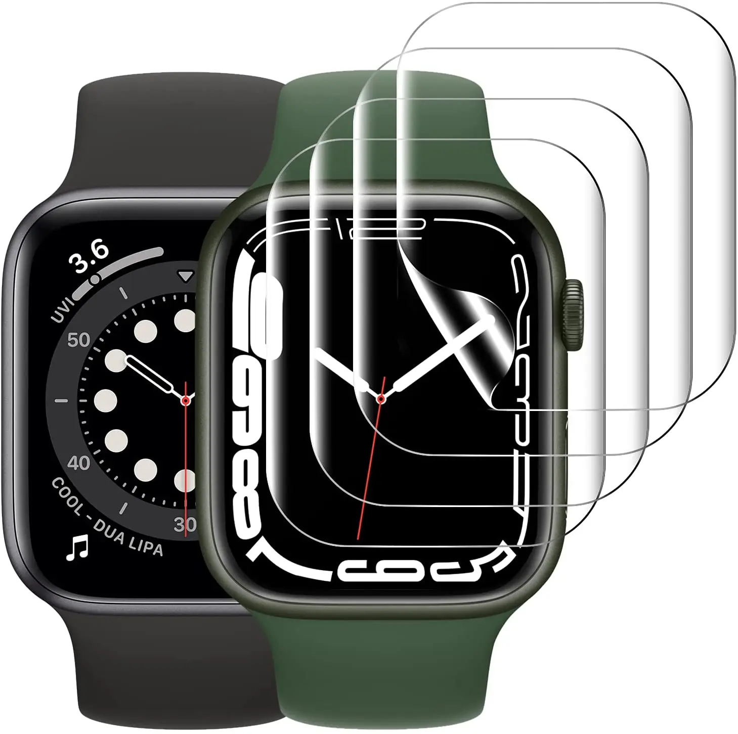 Прозрачная защитная пленка для Apple Watch Series 7 45 мм 41 мм Smartwatch полная защитная крышка для экрана мягкая гидравлическая пленка без пузырьков
Прозрачная защитная пленка для Apple Watch Series 7 45 мм 41 мм Smartwatch полная защитная крышка для экрана мягкая гидравлическая пленка без пузырьков