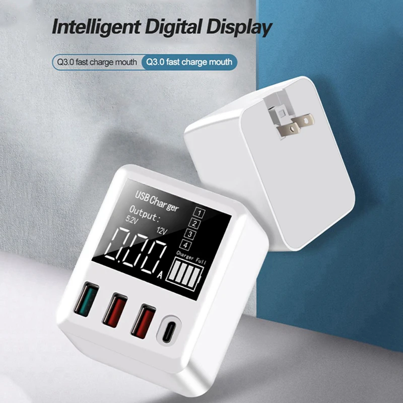 30/40W Quick Charge QC3.0 USB Charger Wall Travel Mobile Phone Adapter Fast Charger USB Charger For iPhone Xiaomi Huawei Samsung
30/40W Quick Charge QC3.0 USB Charger Wall Travel Mobile Phone Adapter Fast Charger USB Charger For iPhone Xiaomi Huawei Samsung