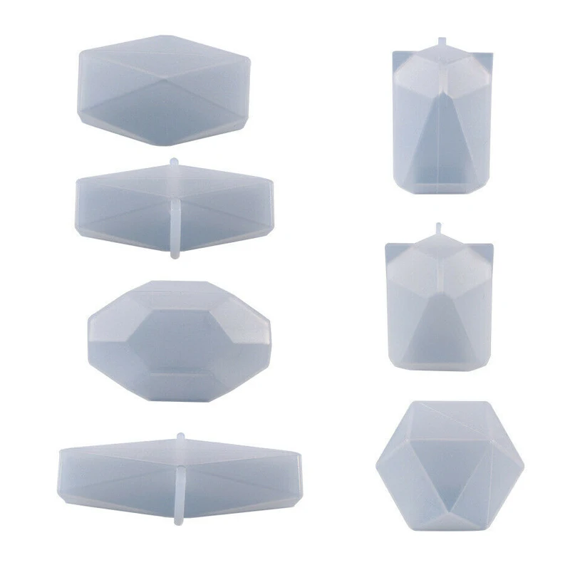 7PCS Diamond Silicone Mold Pendant Crystal Mold Jewelry Epoxy Resin Casting Mould DIY Crafts Making Tool Home Decor Ornaments
7PCS Diamond Silicone Mold Pendant Crystal Mold Jewelry Epoxy Resin Casting Mould DIY Crafts Making Tool Home Decor Ornaments