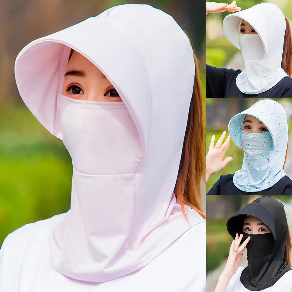 Women Full Face Neck Cover Breathable Sun Hat Outdoor Cycling Wide Brim Cap Face Protective Work Casual Hat Summer
Women Full Face Neck Cover Breathable Sun Hat Outdoor Cycling Wide Brim Cap Face Protective Work Casual Hat Summer