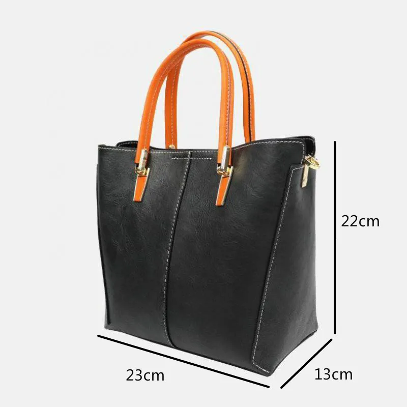Johnature 2021 New First Layer Cow Leather Bucket Bag Retro Women Large Capacity Handbag Casual Colid Color Female Shoulder Bags
Johnature 2021 New First Layer Cow Leather Bucket Bag Retro Women Large Capacity Handbag Casual Colid Color Female Shoulder Bags