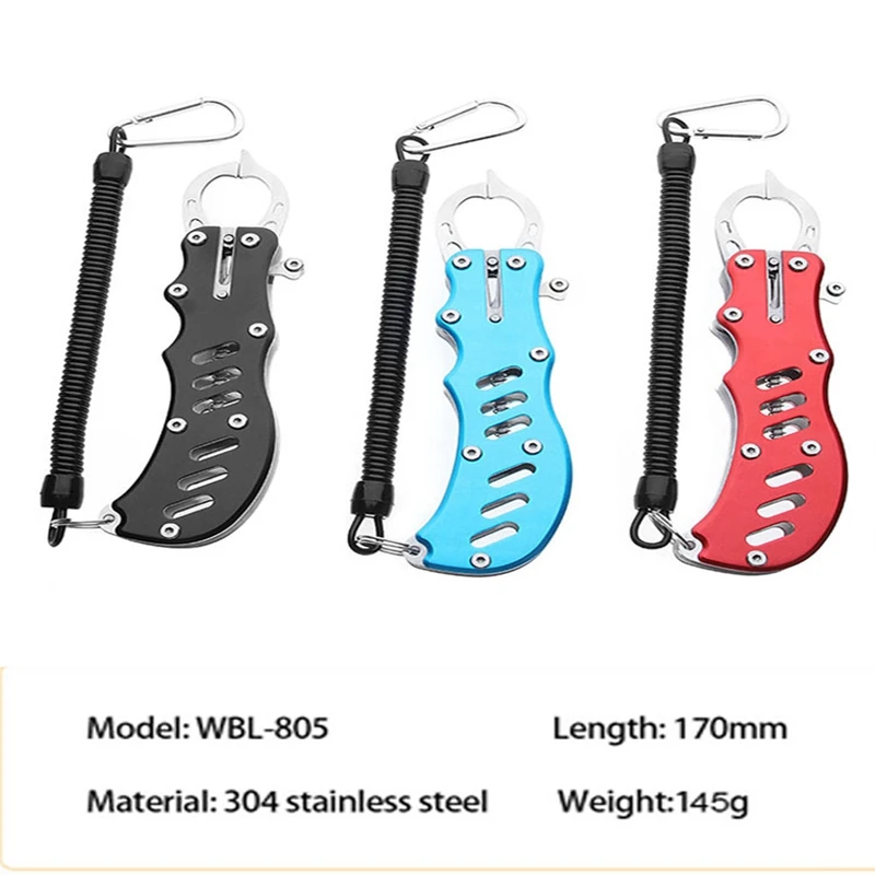 Obsession Fishing Pliers Fishing Lip Gripper Stainless Steel Rope Fishing Gear Cut Line Hook Lure Bait Fish Grip Hook Remover
Obsession Fishing Pliers Fishing Lip Gripper Stainless Steel Rope Fishing Gear Cut Line Hook Lure Bait Fish Grip Hook Remover