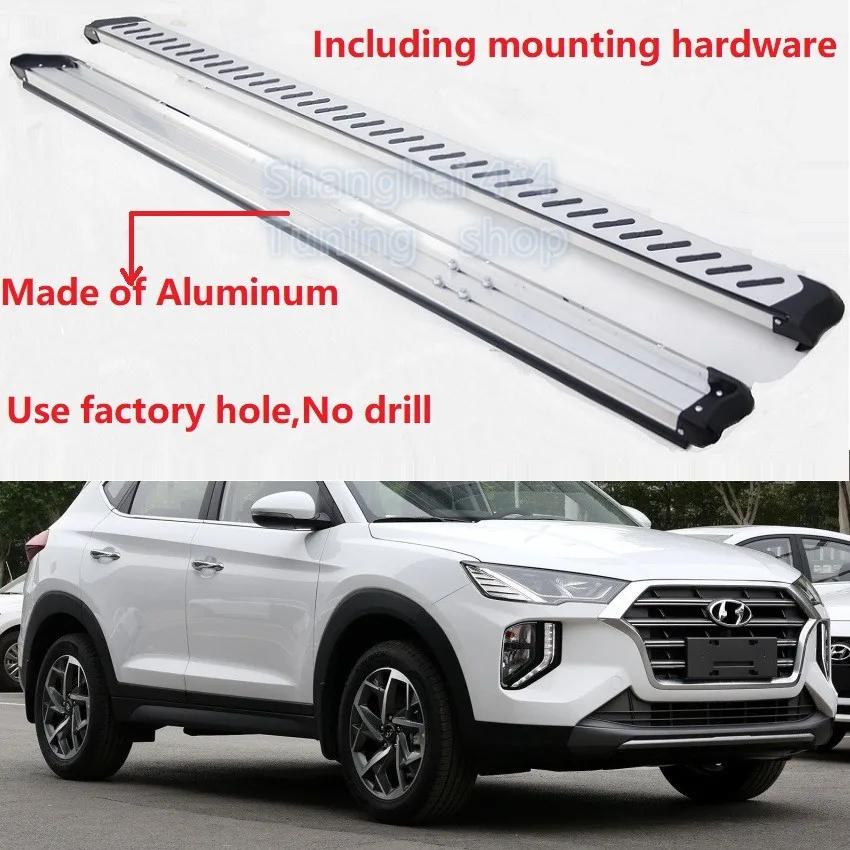 Новая алюминиевая для Hyundai New Tucson 2015 2016 2017 2018 2019 2020 подножка боковая Nerf педаль 6 |