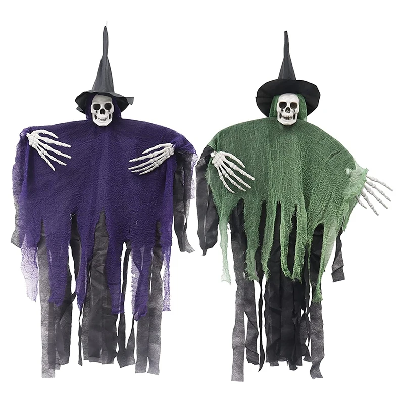 Halloween Grim Reapers Decorations, Halloween Skeleton Ghost Decor, Hanging Props for Halloween Indoor Outdoor
Halloween Grim Reapers Decorations, Halloween Skeleton Ghost Decor, Hanging Props for Halloween Indoor Outdoor