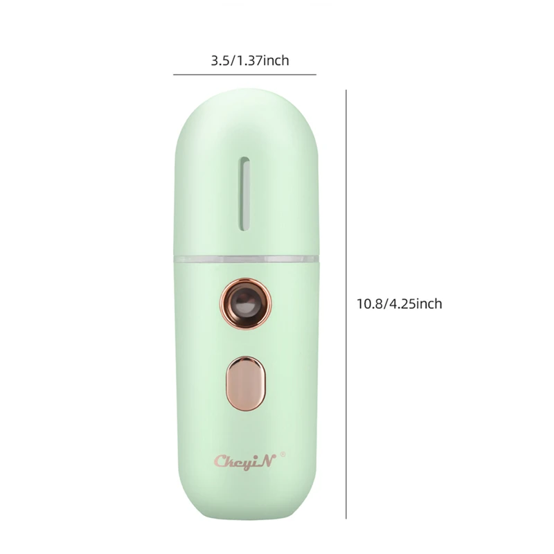 Portabel Mini Nano Mist Sprayer Facial Steamer Handy Mister Face Mist Spray Moisture Rechargeable Mini USB Charging Facial Spa
Portabel Mini Nano Mist Sprayer Facial Steamer Handy Mister Face Mist Spray Moisture Rechargeable Mini USB Charging Facial Spa