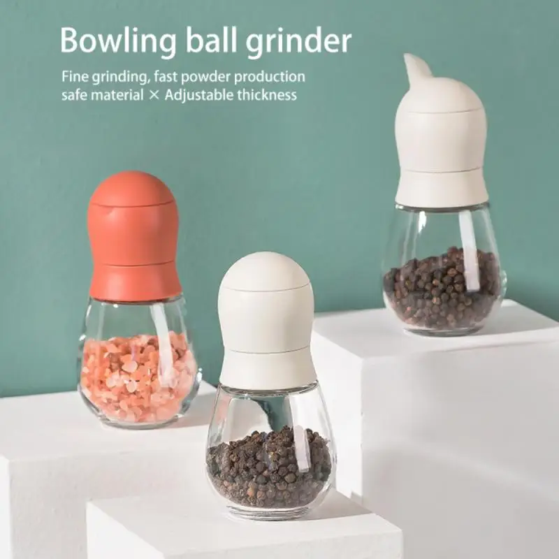 Salt And Pepper Grinder Manual Food Herb Grinders Spice Jar Containers Pepper Mill Glass Bottle Grinder Transparent Kitchen Tool
Salt And Pepper Grinder Manual Food Herb Grinders Spice Jar Containers Pepper Mill Glass Bottle Grinder Transparent Kitchen Tool