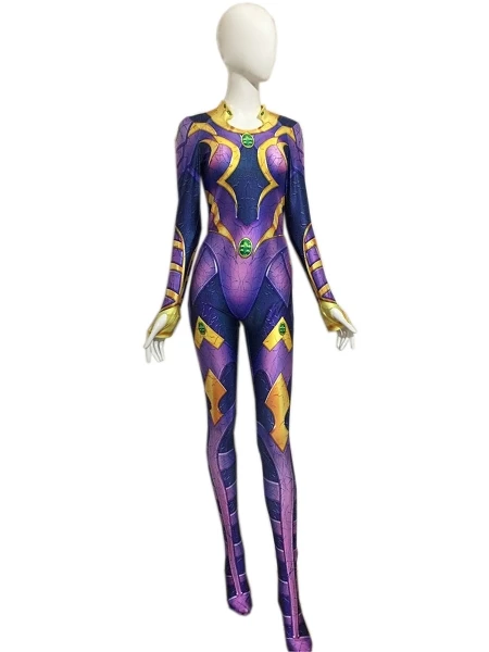 Newest Starfire Woman Cosplay Costume Advanced Suit halloween Costume Spandex 3D printed Zentai suit Hot Sale
Newest Starfire Woman Cosplay Costume Advanced Suit halloween Costume Spandex 3D printed Zentai suit Hot Sale