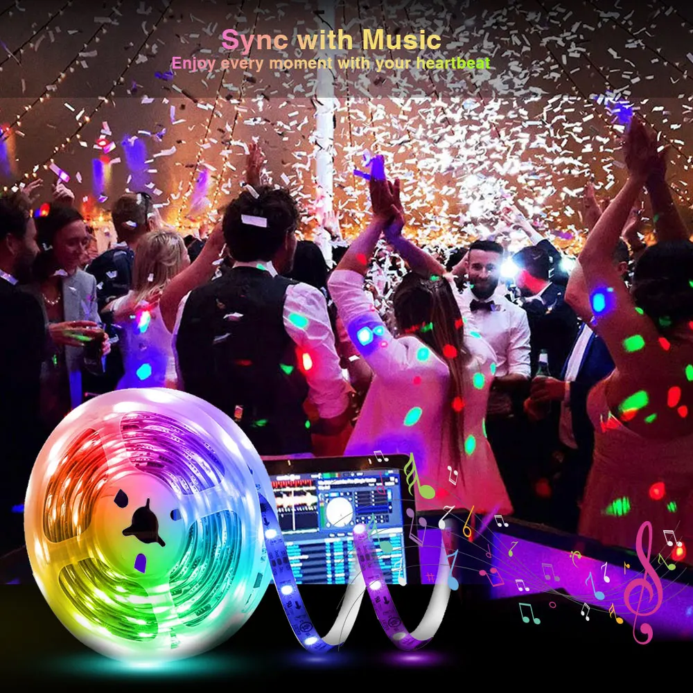 USB LED Strip TV background Light,Home Theater Lighting for TV Computer Screen Television with Remote Control 0.5/1/2/3/4/5m
USB LED Strip TV background Light,Home Theater Lighting for TV Computer Screen Television with Remote Control 0.5/1/2/3/4/5m