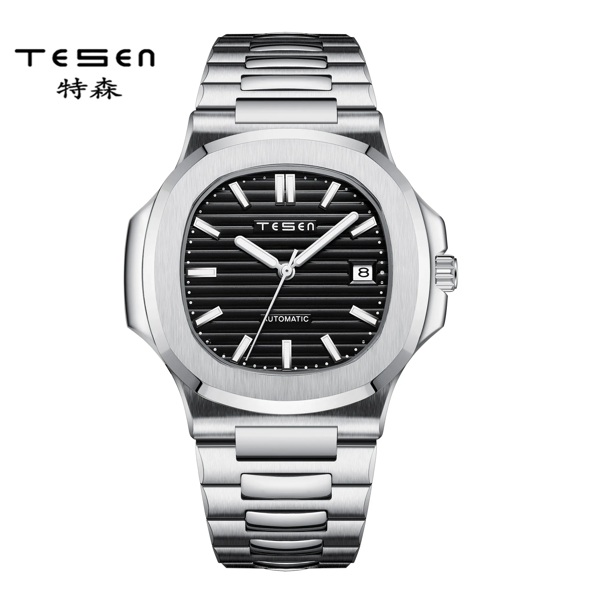 TESEN Top Men Luxury Brand Sports Watch Male Military Automatic Mechanical Watches steel luminous hand patek watch AAA nautilus
TESEN Top Men Luxury Brand Sports Watch Male Military Automatic Mechanical Watches steel luminous hand patek watch AAA nautilus