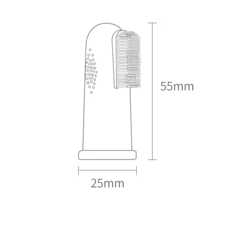 2 Silicon Toothbrushs + Box Baby Vinger Tandenborstel Tanden Schoon Soft Silicone Baby Tandenborstel Rubber Schoonmaken Borstel
2 Silicon Toothbrushs + Box Baby Vinger Tandenborstel Tanden Schoon Soft Silicone Baby Tandenborstel Rubber Schoonmaken Borstel