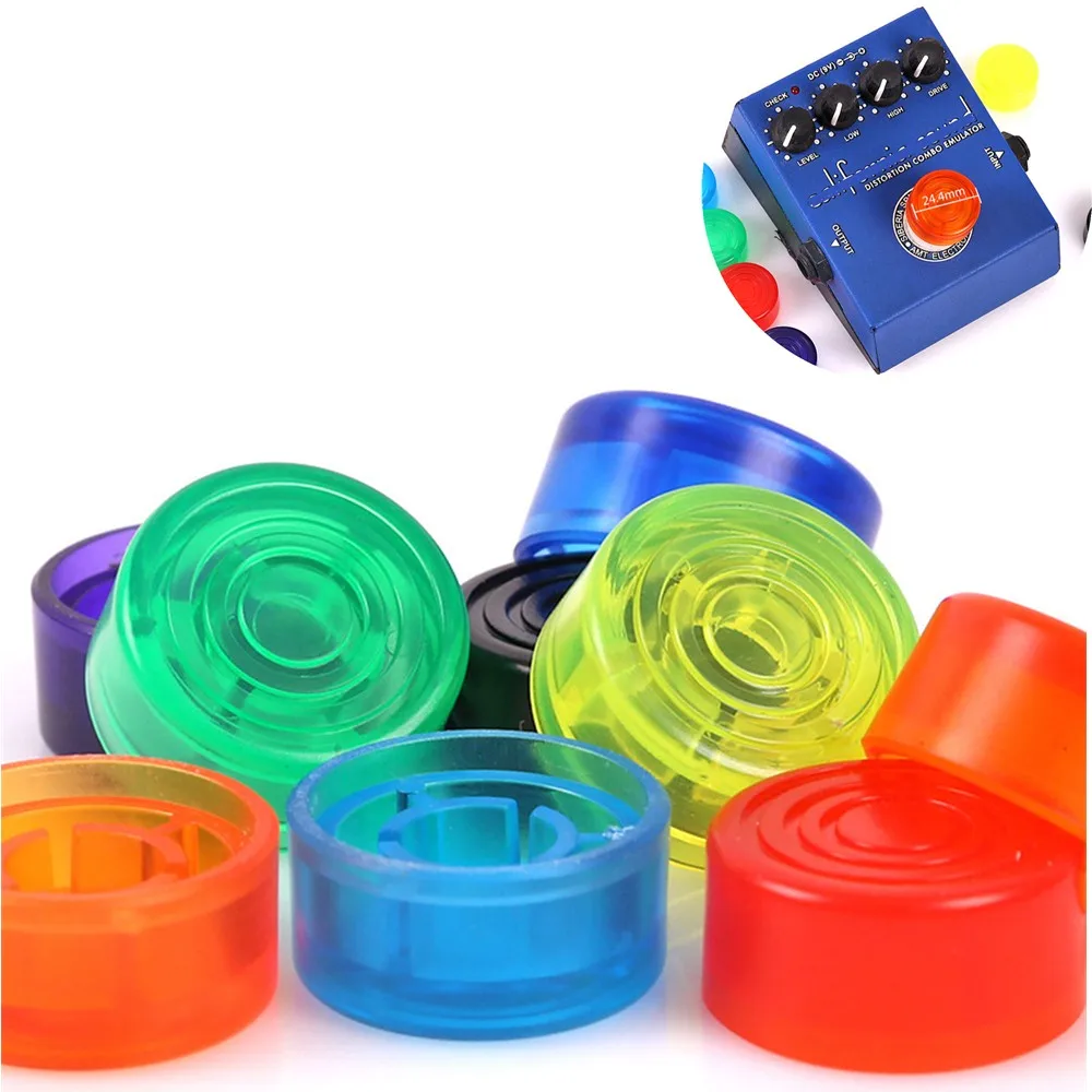 10pcs Electric Guitar Effect Pedal Mooer Candy Cover Cap Footswitch Topper Plastic Bumpers Multi Color Bumpers 24.4x12mm
10pcs Electric Guitar Effect Pedal Mooer Candy Cover Cap Footswitch Topper Plastic Bumpers Multi Color Bumpers 24.4x12mm