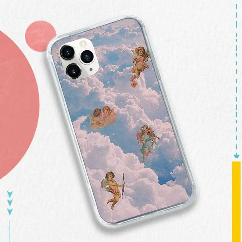 Angel pattern renaissance Phone Case Transparent soft For iphone 5 5s 5c se 6 6s 7 8 11 12 plus mini x xs xr pro max
Angel pattern renaissance Phone Case Transparent soft For iphone 5 5s 5c se 6 6s 7 8 11 12 plus mini x xs xr pro max