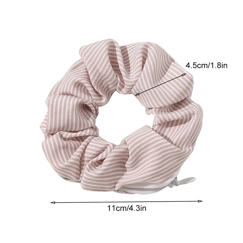 Women New Designs Hair Scrunchies With Pockets Hair Gums Striped Zip Rubber Bands For Hair Bun Zipper Schrunchy Vintage
Women New Designs Hair Scrunchies With Pockets Hair Gums Striped Zip Rubber Bands For Hair Bun Zipper Schrunchy Vintage