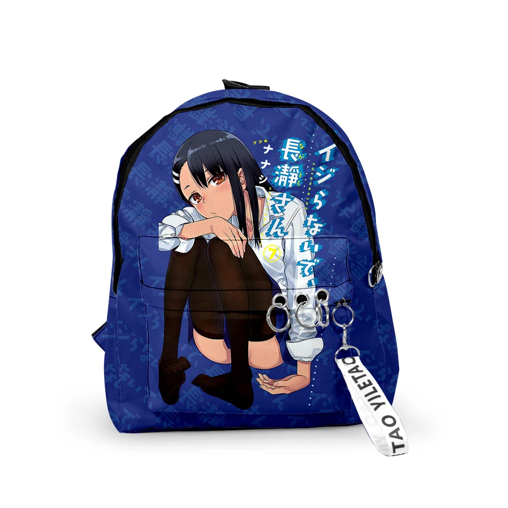 Школьные ранцы с мультипликационным рисунком Nagatoro, дорожные сумки для мальчиков и девочек, милые маленькие водонепроницаемые Рюкзаки из тк...
Школьные ранцы с мультипликационным рисунком Nagatoro, дорожные сумки для мальчиков и девочек, милые маленькие водонепроницаемые Рюкзаки из тк...