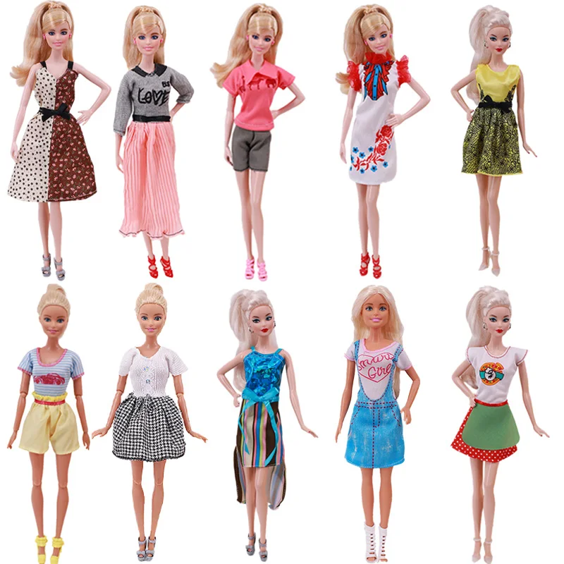 Doll Dress Fashion Daily Style Barbies Dress Casual And Comfortable For Barbies Doll,Doll Clothes Accessories,Toys Gift
Doll Dress Fashion Daily Style Barbies Dress Casual And Comfortable For Barbies Doll,Doll Clothes Accessories,Toys Gift