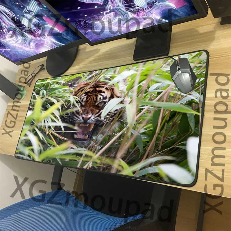 XGZ Large Animal Pattern Mouse Pad Black Lock Edge Bengal Tiger Roar Custom Office Computer Desk Mat Rubber Natural Non-slip Xxl
XGZ Large Animal Pattern Mouse Pad Black Lock Edge Bengal Tiger Roar Custom Office Computer Desk Mat Rubber Natural Non-slip Xxl