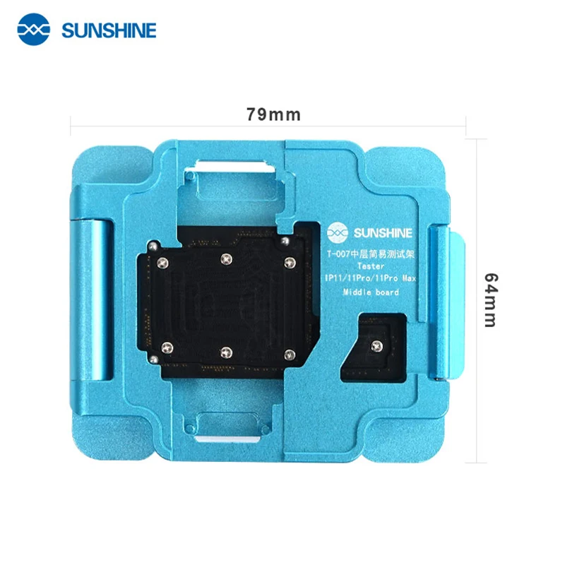 SUNSHINE T-007 3 in 1 Middle Board Tester for iPhone 11/11 Pro/11 Pro MAX Double-Deck Upper And Lower PCB Repair Platform tool
SUNSHINE T-007 3 in 1 Middle Board Tester for iPhone 11/11 Pro/11 Pro MAX Double-Deck Upper And Lower PCB Repair Platform tool