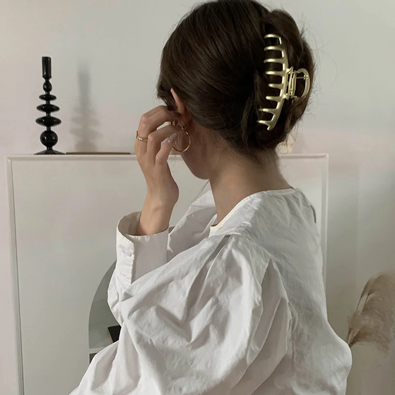 2021 Design Safety Large Metal Novelty Hair Claws Barrettes For Women Girls Hair Accessories Hairclips Hairpins Headwear 2021
2021 Design Safety Large Metal Novelty Hair Claws Barrettes For Women Girls Hair Accessories Hairclips Hairpins Headwear 2021