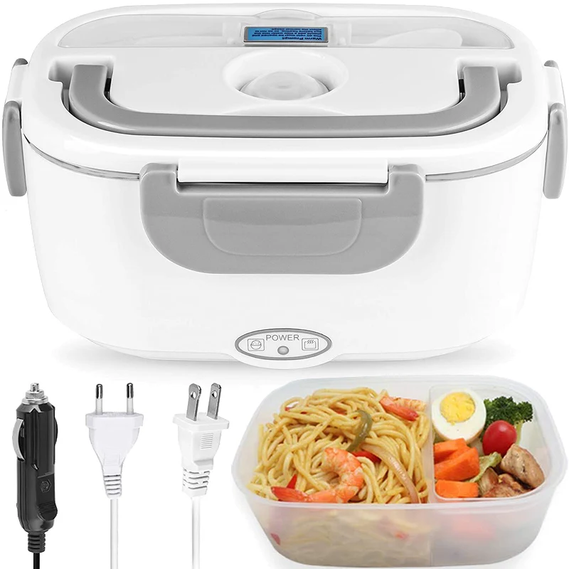 Plastic Electric Lunch Box EU US Car Plug 12V 24V 220V 110V Portable Food Heater Container Warmer Heated Heating Bento Box Set
Plastic Electric Lunch Box EU US Car Plug 12V 24V 220V 110V Portable Food Heater Container Warmer Heated Heating Bento Box Set