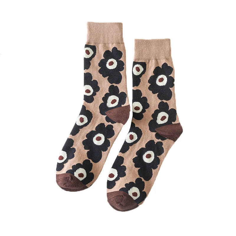 Women Floral Print Socks Breathable Funny Socks High Quality Lady Sport Socks Casual Comfortable Sock 1 Pair Soft Cotton Sock
Women Floral Print Socks Breathable Funny Socks High Quality Lady Sport Socks Casual Comfortable Sock 1 Pair Soft Cotton Sock