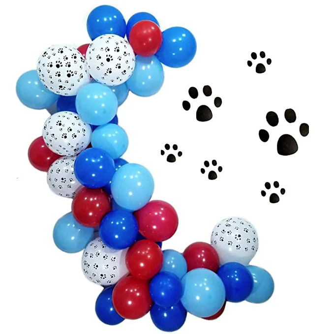 103Pcs/lot Paw Balloons Arch Garland Purple Rose Red Pink Dog Paw Balloon for Baby Shower Paw Patrol Theme Party Decor Supplies
103Pcs/lot Paw Balloons Arch Garland Purple Rose Red Pink Dog Paw Balloon for Baby Shower Paw Patrol Theme Party Decor Supplies